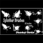 PS Splatter Brushes