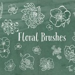 Floral Brushes - The Smell of Roses