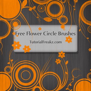   Flower Circle Brushes