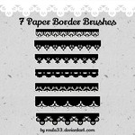 Paper Border Brushes 