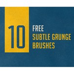 Subtle Grunge Photoshop Brushes
