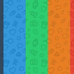 5 Seamless Icon Patterns