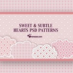 Free Hearts PSD Patterns