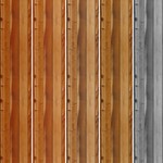 5 Seamless Wood Patterns