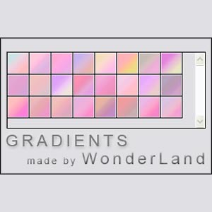 Photoshop styles and gradients