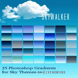 Photoshop styles and gradients
