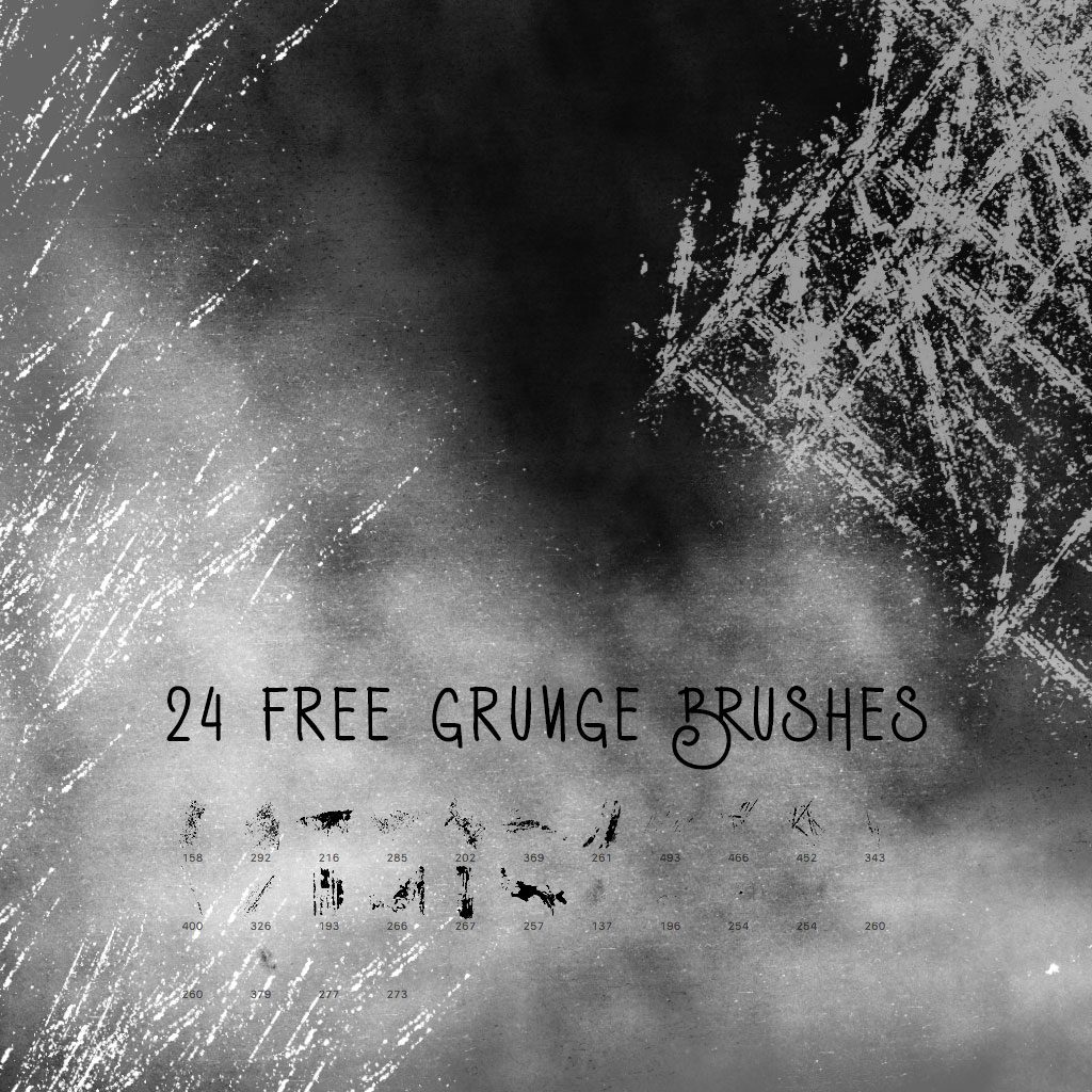 grunge brush photoshop free download