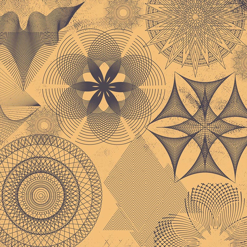 12 Abstract PS Brushes brushes