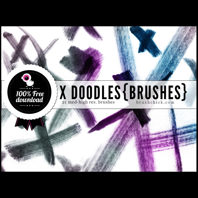 X Doodles Brushes brushes