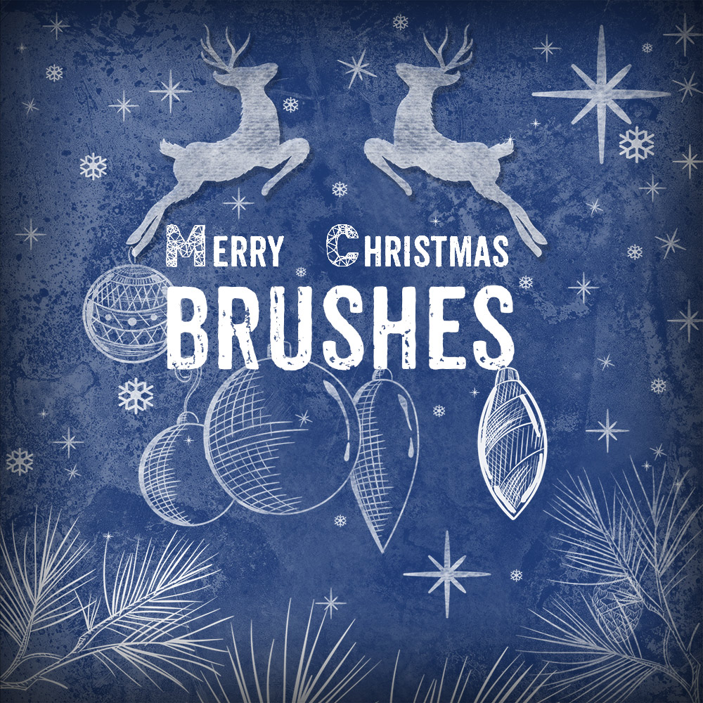 adobe photoshop christmas brushes free download