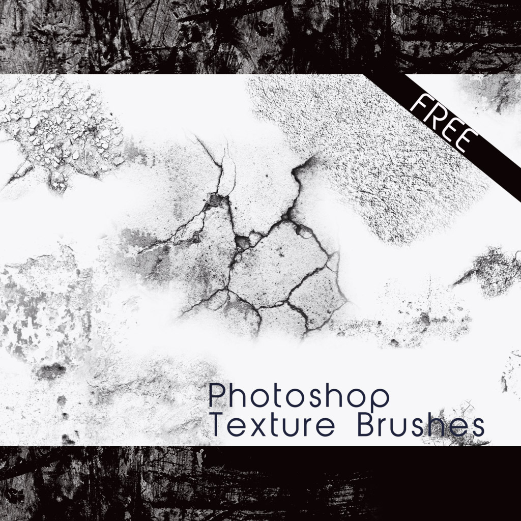 70 Texture Brushes Photoshop Brushes