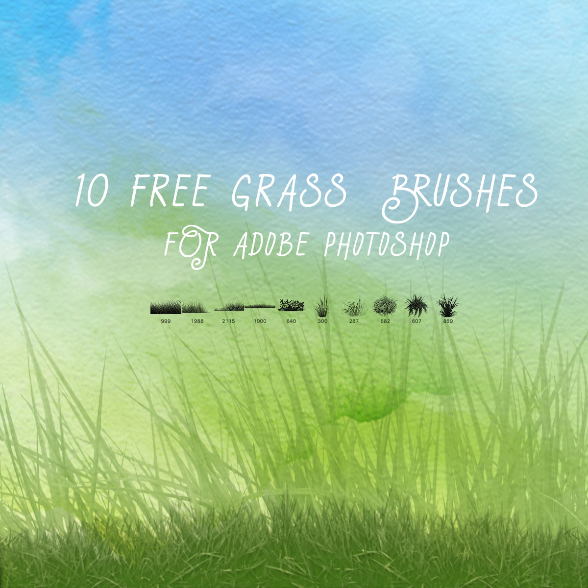 grass brush photoshop