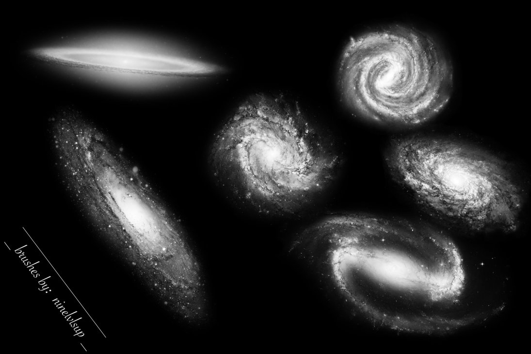 Galaxy Space Brushes brushes