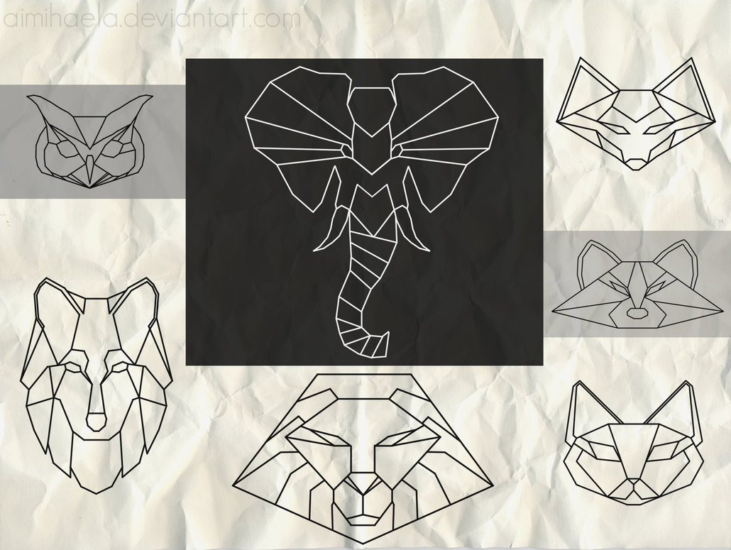 Animals Outline Brushes brushes