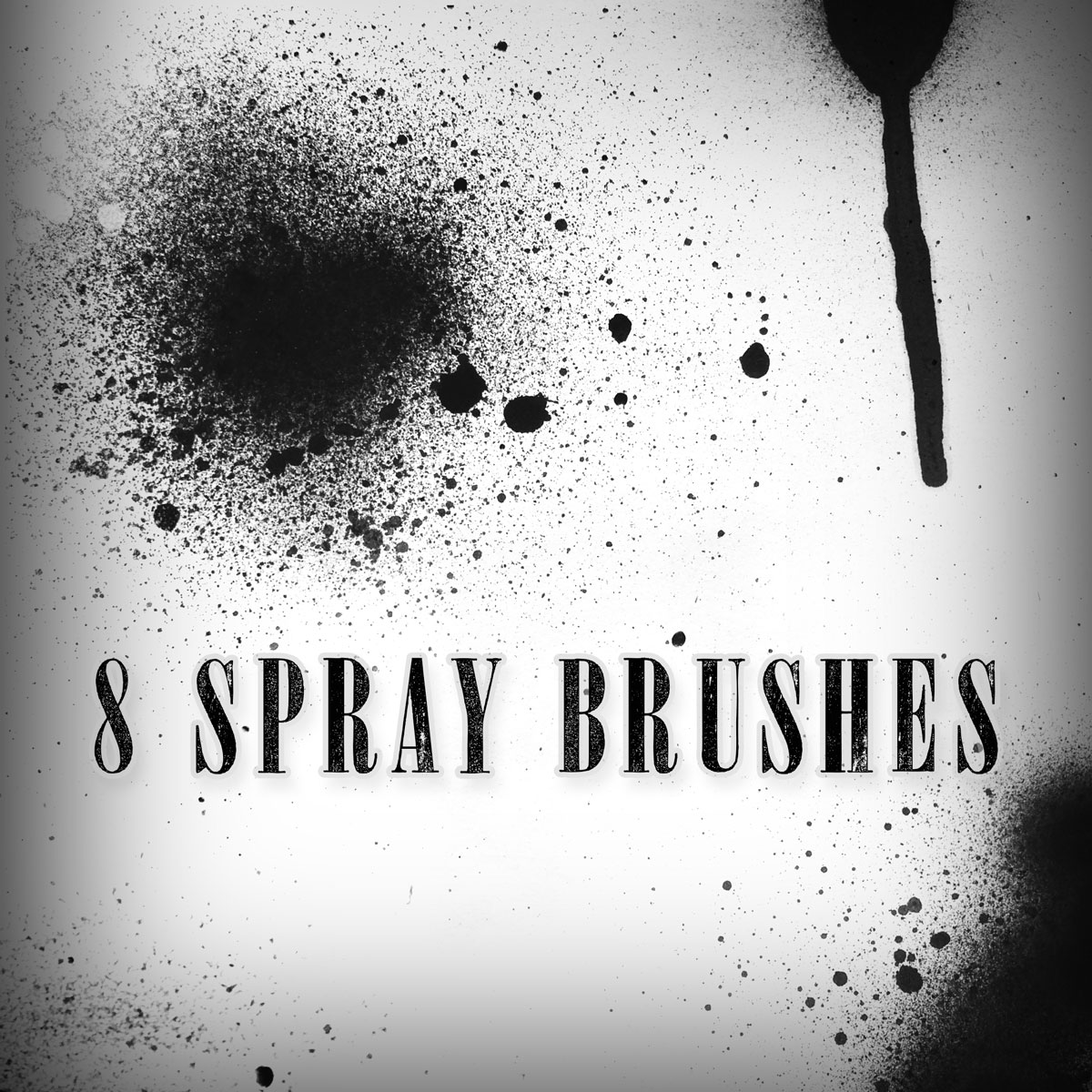 spray paint brush photoshop free