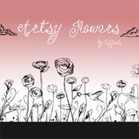 Artsy Flowers - Photoshop brushes