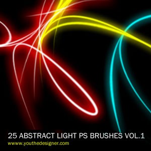 abstract light brushes photoshop free download