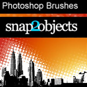 Photoshop brushes skylines, silhouette
