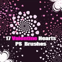 Free Hearts PS Brushes