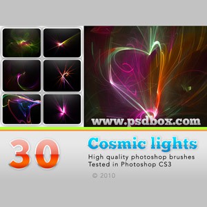 cosmic light brushes photoshop download