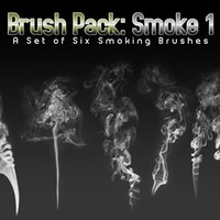 Six Smoke Brushes