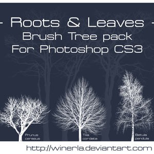 free tree brush pack photoshop