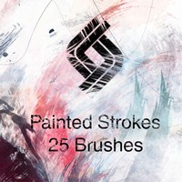 High-Res Paint Strokes: Set I