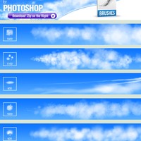 Clouds Painting Brushes Pack