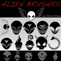 Aliens Brushes