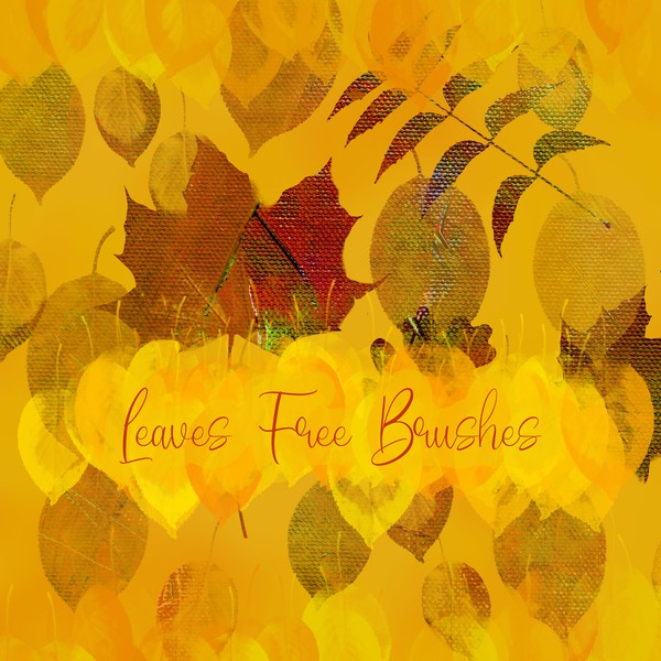 Leaves Free Brushes for brushes