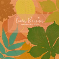 69 Free Leaves Photoshop Brushes