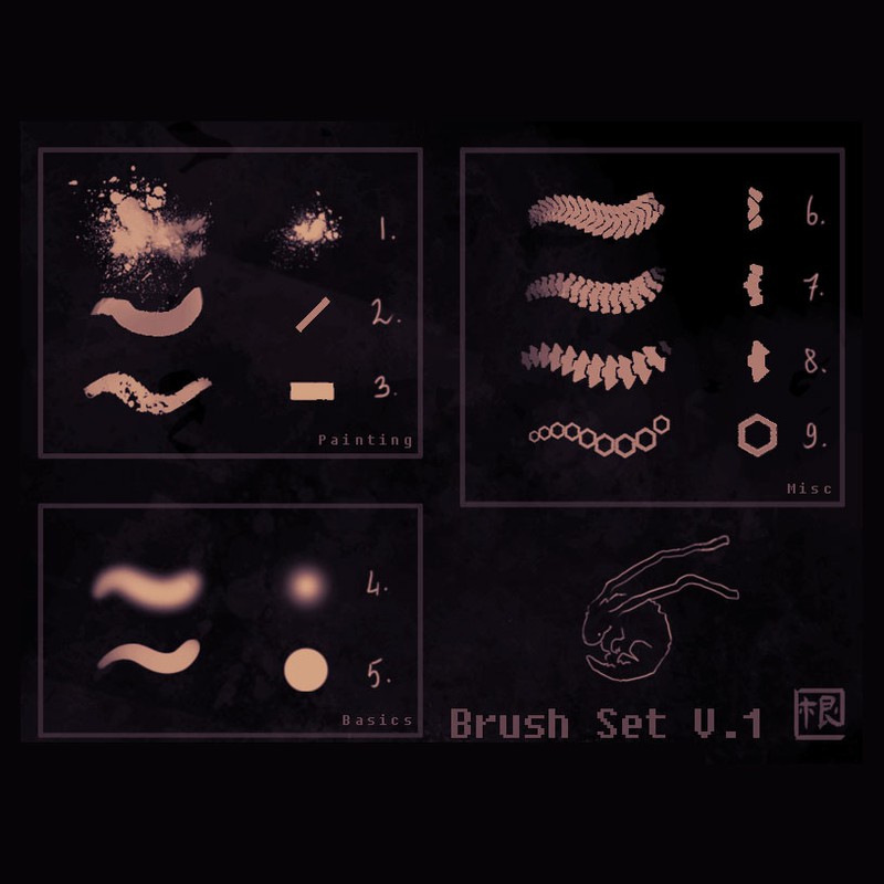 Photoshop brushes abstract