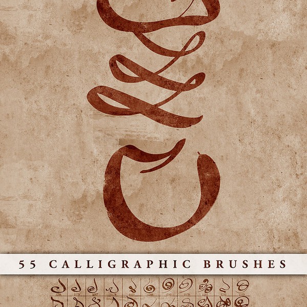 calligraphy brushes photoshop free download