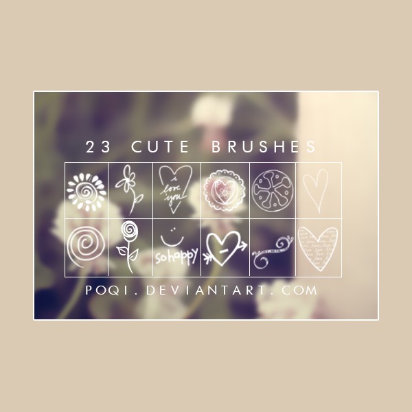 Cute Brushes brushes