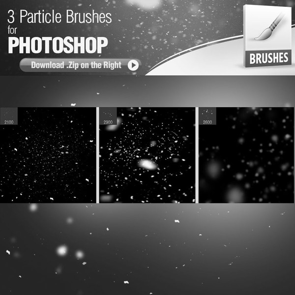 Dust Particles Free Brushes - Photoshop brushes