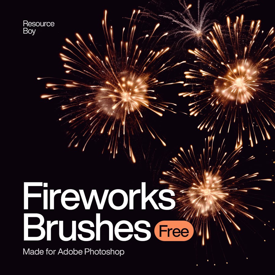 Photoshop brushes fireworks