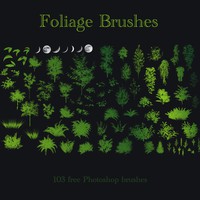 103 Free Foliage Brushes