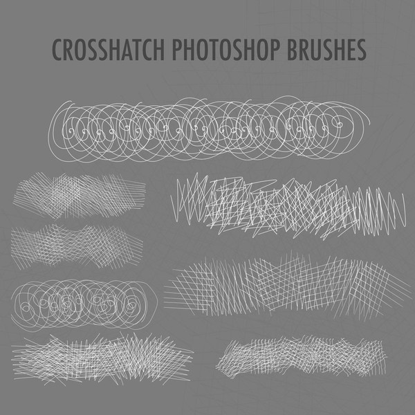 crosshatch 4 brush photoshop download