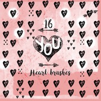 16 Free Heart Bruhes