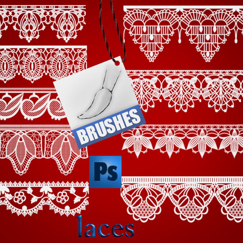 Lace Photoshop Brush