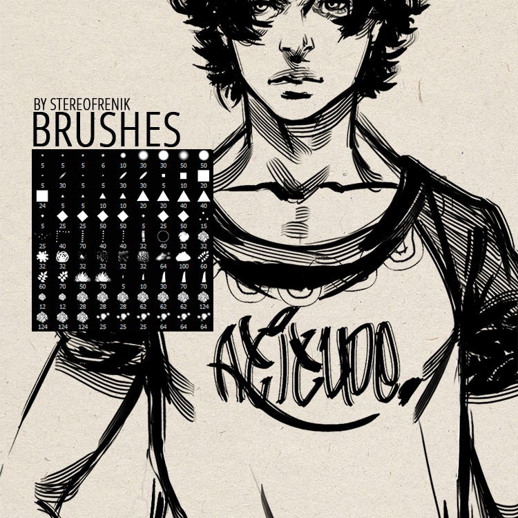 Photoshop brushes stroke