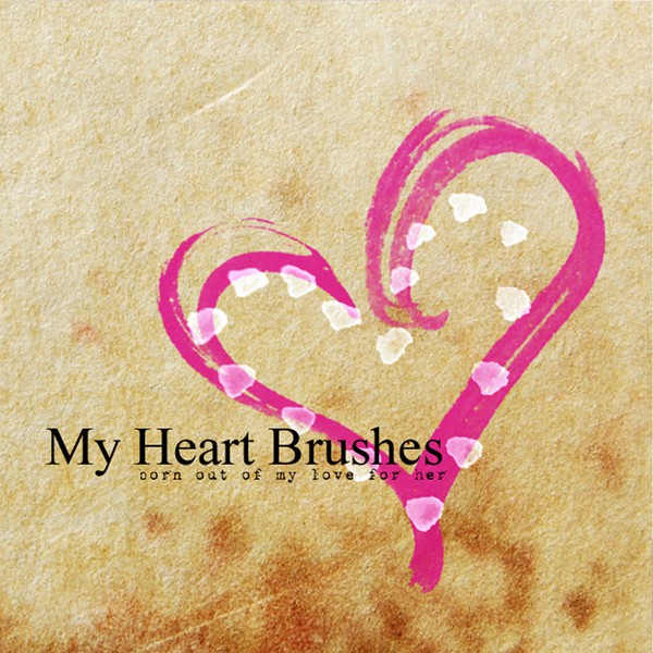 My Heart Brushes Photoshop Brushes 0288