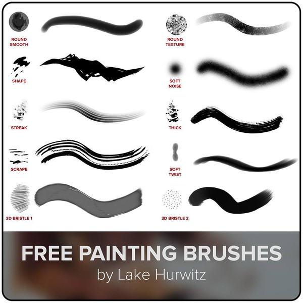 Free Painting Brushes - Photoshop Brushes