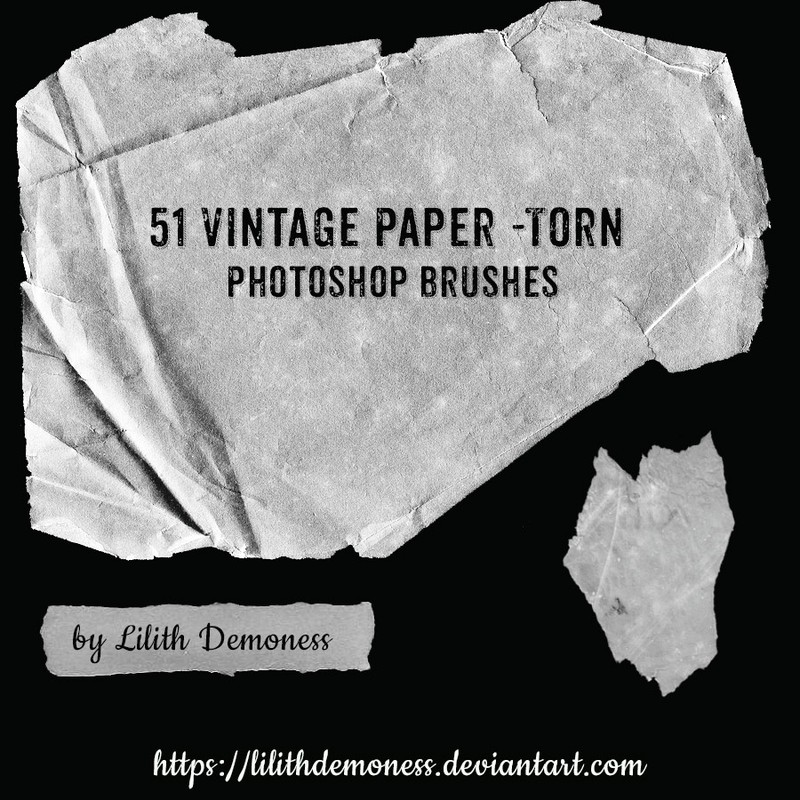 Torn Paper Brushes - Free Photoshop Brushes at Brusheezy!