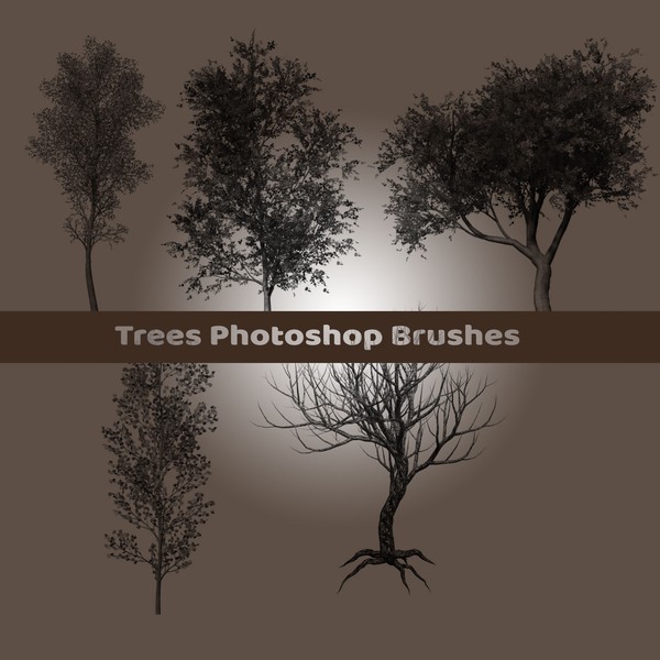 Photoshop Brushes Trees - Photoshop brushes