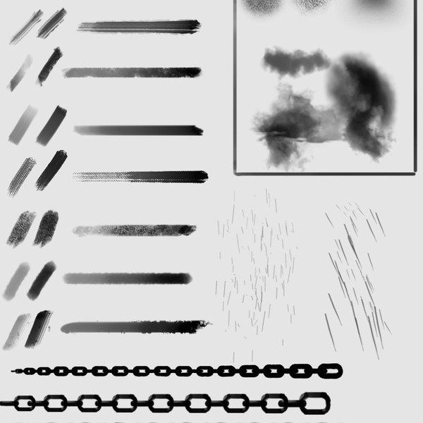 Sendai PS Brushes Set brushes