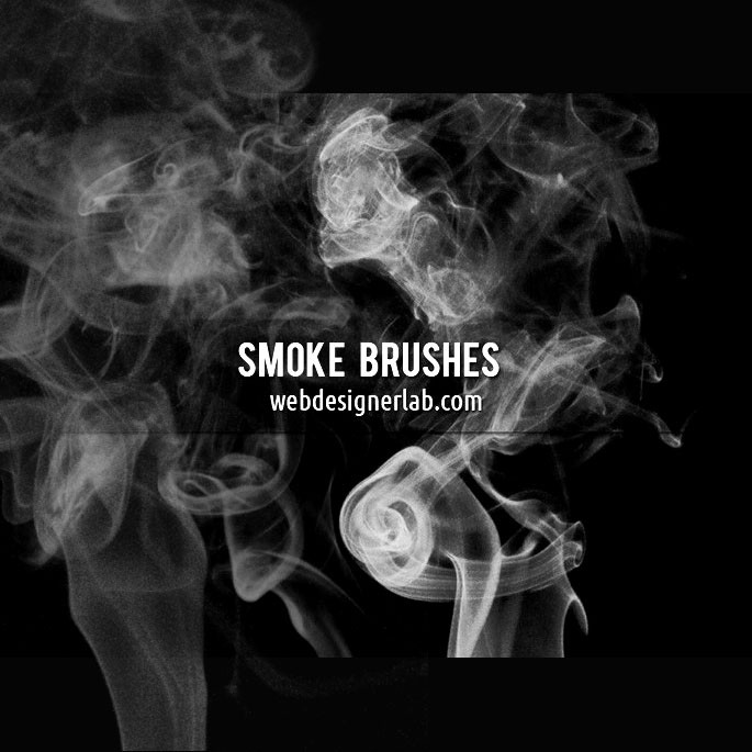 Photoshop brushes smoke,background