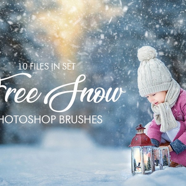 snow brushes for photoshop free download