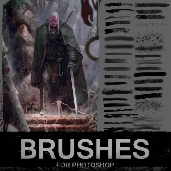 50 Free Brushes - Photoshop brushes