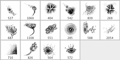 brushes palette